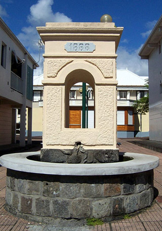 Fontaine à Bras-Panon La Réunion