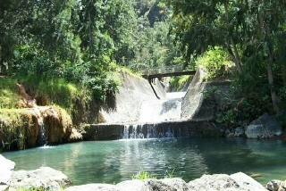Source thermale de Cilaos.