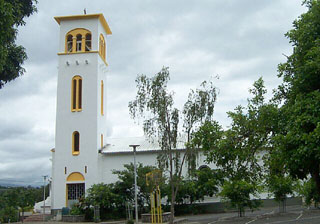 Église Saint-Vincent-de-Paul Entre-Deux île de La Réunion.