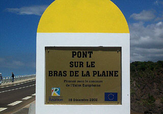 Pont Bras de La Plaine Entre-Deux La Réunion.