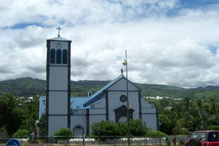 Photo : église Saint-Dominique étang-salé île de La Réunion