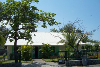 Photo ancienne gare étang-salé île de La Réunion