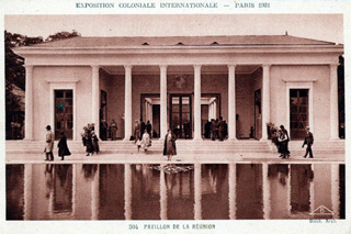 1931 Pavillon de La Réunion à l'exposition coloniale internationale