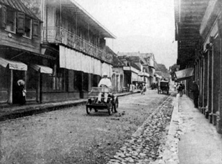 1900 première automobile à La Réunion