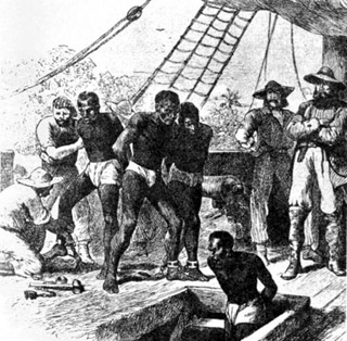Embarquement des esclaves