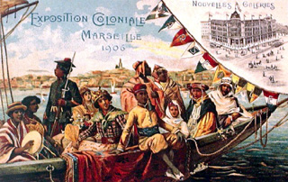 Exposition Colonial à Marseille en 1906