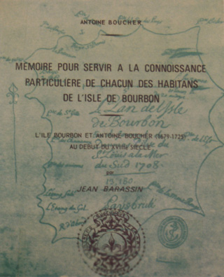 Mémoire d'Antoine Boucher