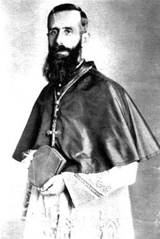 Monseigneur Cléret de Langavant évêque de La Réunion
