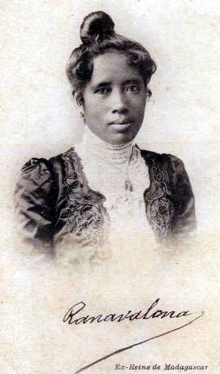 Reine Ranavalona III Madagascar