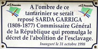 Plaque Sarda Garriga La Possession