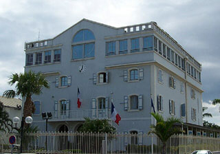 Hôtel de ville Mairie de la ville du Port La Réunion.