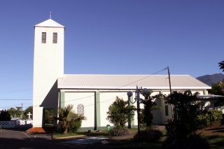Église des Saints-Anges Bras Pontho La Réunion.