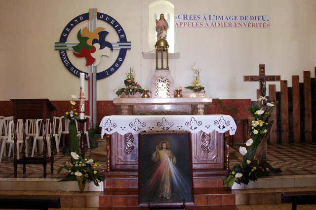 Église des Saints-Anges Bras Pontho La Réunion.