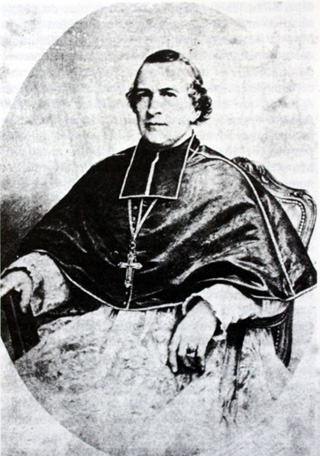 Monseigneur Victor Jean Baptiste Paulin Delannoy évêque de La Réunion