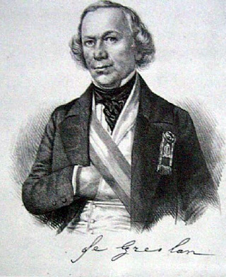 Jean-Baptiste Pierre Prosper De Greslan député en 1849