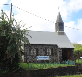 Chapelle des Trois sans Hommes à Manapany île de La Réunion.