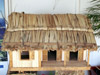 Artisanat île de La Réunion case créole en vacoas