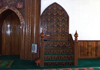 Mimbar de la Mosquée Atyaboul Massadjid à Saint-Pierre