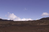 Plaine des Sables sur la route du volcan le Piton de La Fournaise
