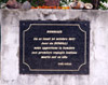 Plaque commémorative lazaret de La Grande Chaloupe