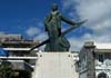 Statue à Saint-Denis de Roland Garros