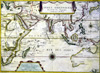 Carte des Indes Orientales ( Océan Indien ) Auteur Pierre Du al