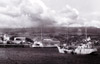 Port de Saint-Pierre. Carte postale éditée lors de la foire exposition de 1954. Cliché Jean Legros