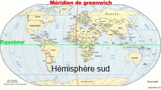 Hémisphère sud.
