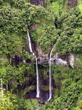 Cascades Vallée de Takamaka La Réunion