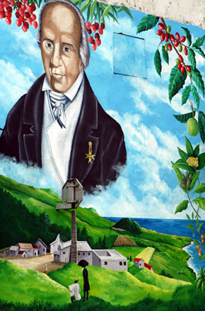 Joseph Hubert Fresque à Saint-Joseph La Réunion