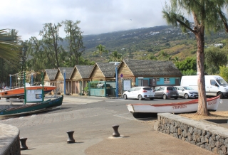 Port de plaisance de Saint-Leu La Réunion.
