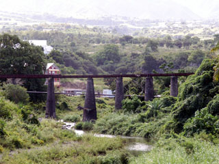 Aqueduc Ravine du Gol Saint-Louis La Réunion.