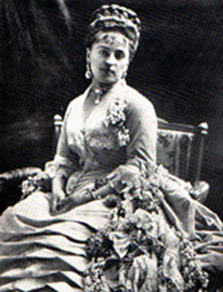 Blanche Pierson  sociétaire de la Comédie-française en 1886