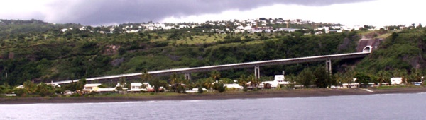 Viaduc de Saint-Paul La Réunion, Route des Tamarins