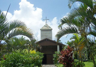église de Bois Blanc commune de Sainte-Rose La Réunion