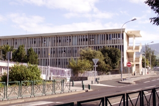 Lycée Antoine Roussin à Roches Maigres Saint-Louis La Réunion.