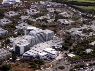 Hôpital Paul-Alfred Isautier ou Hôpital de Terre Rouge Saint-Pierre La Réunion.